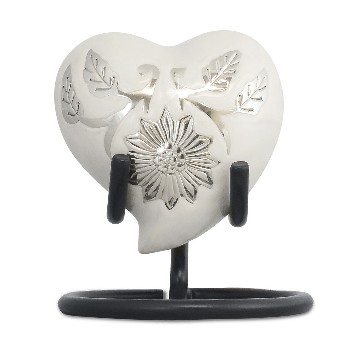 Loving White Heart Keepsake